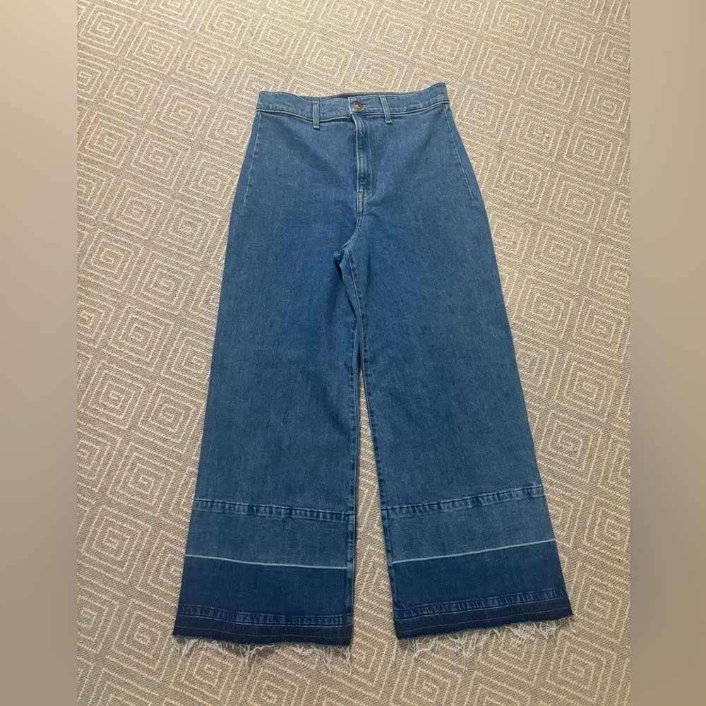 Veronica Beard wide leg jeans